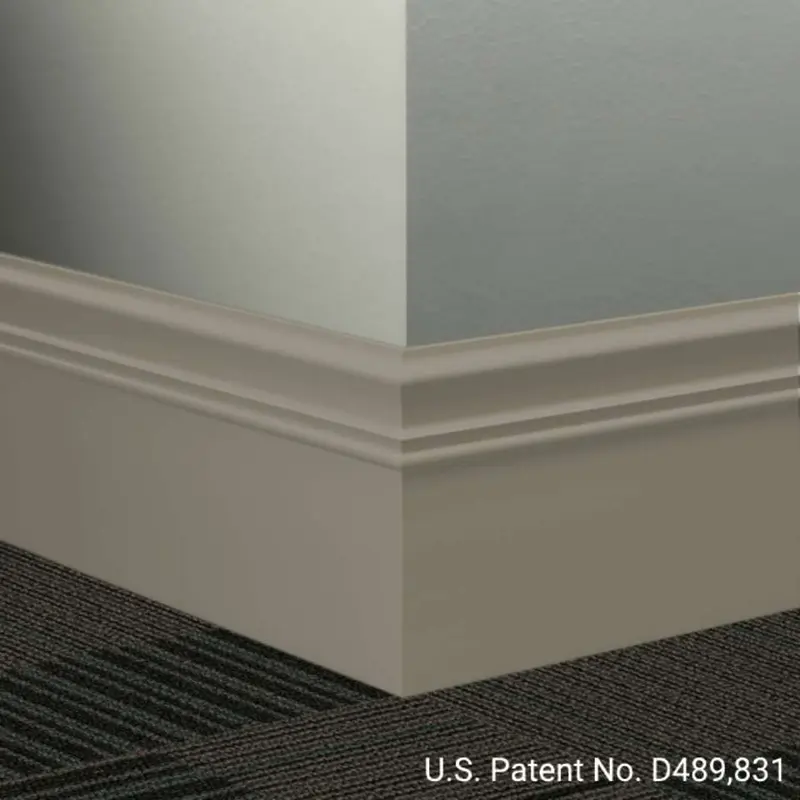 Tarkett - Millwork Wall Finishing System - MW 179 M Monarch 6" #179 Steel - Wall Base 8' (Pack of 6)