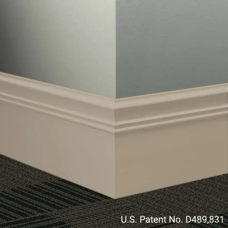 Tarkett - Millwork Wall Finishing System - MW 280 M Monarch 6" #280 Shoreline - Wall Base 8' (Pack of 6)
