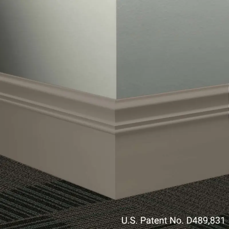 Tarkett - Millwork Wall Finishing System - MW 283 M Monarch 6" #283 Toast - Wall Base 8' (Pack of 6)