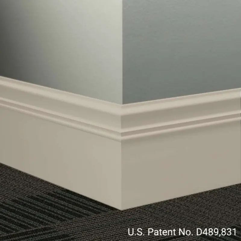 Tarkett - Millwork Wall Finishing System - MW 31 M Monarch 6" #31 Zephyr - Wall Base 8' (Pack of 6)