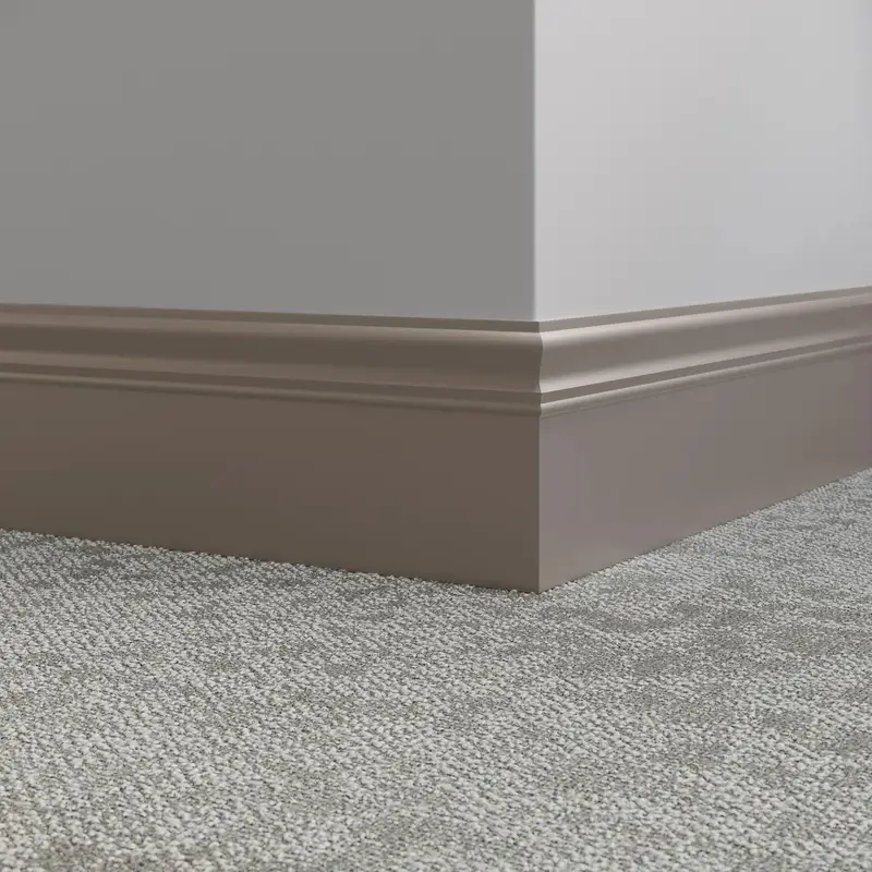 Tarkett - Millwork Wall Finishing System - MW TA8 M Monarch 6" #TA8 Welsh Castle - Wall Base 8' (Pack of 6)