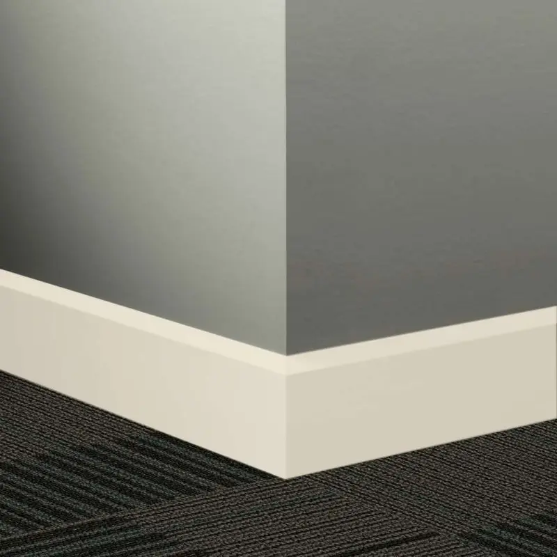 Tarkett - Millwork Wall Finishing System - MW 01 N Oblique 3" #01 Snow White - Wall Base 8' (Pack of 7)