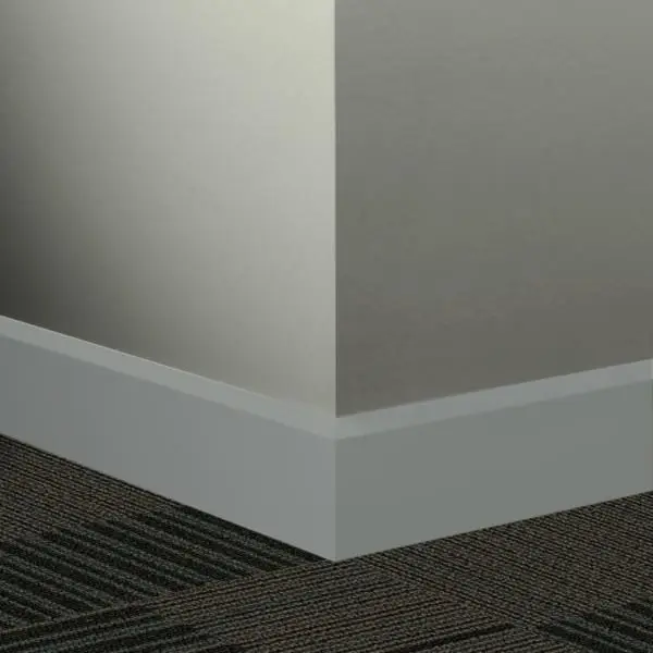 Tarkett - Millwork Wall Finishing System - MW 28 N Oblique 3" #28 Medium Grey - Wall Base 8' (Pack of 7)