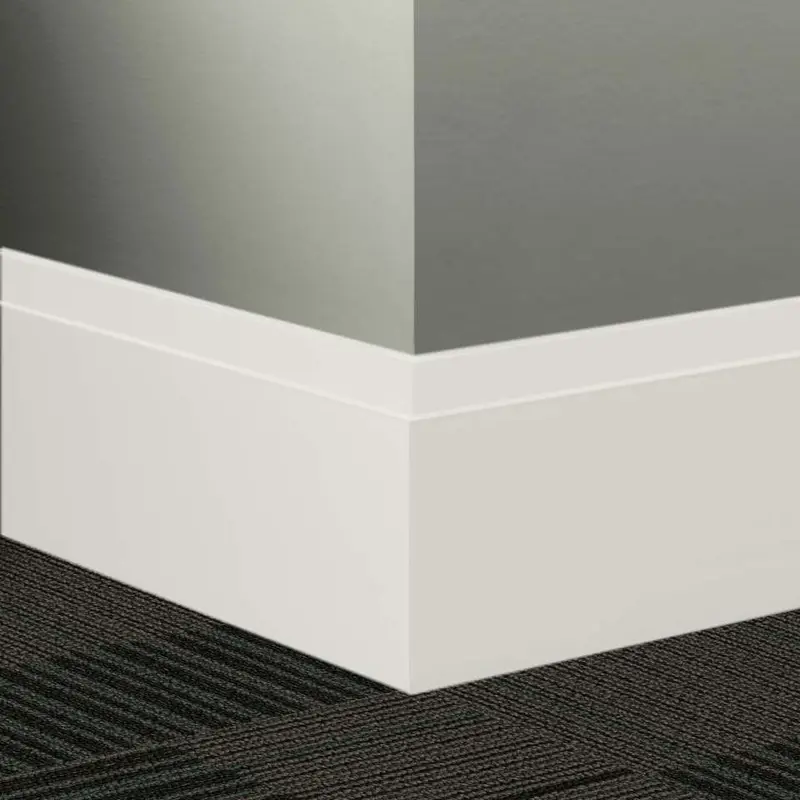 Tarkett - Millwork Wall Finishing System - MW 08 R Equinox 4-1/2" #08 Icicle - Wall Base 8' (Pack of 5)