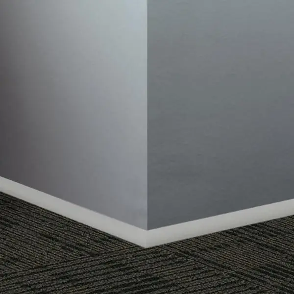 Tarkett - Millwork Wall Finishing System - QTR TA5 A Quarter Round 1/2" #TA5 Colonial Grey - Wall Base 8'