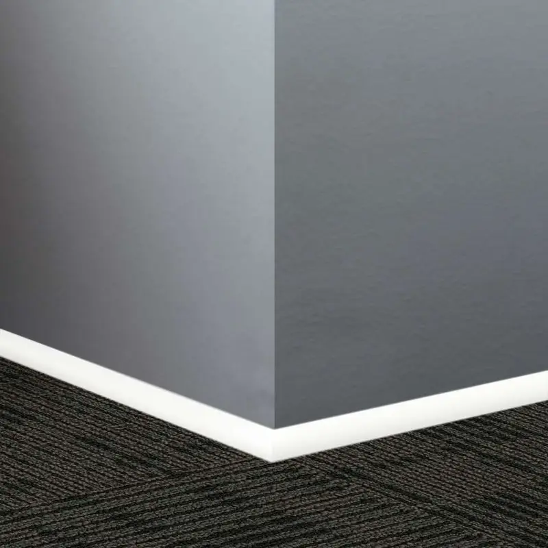 Tarkett - Millwork Wall Finishing System - QTR 00 D Quarter Round 3/4" #00 Unfinished - Wall Base 8'