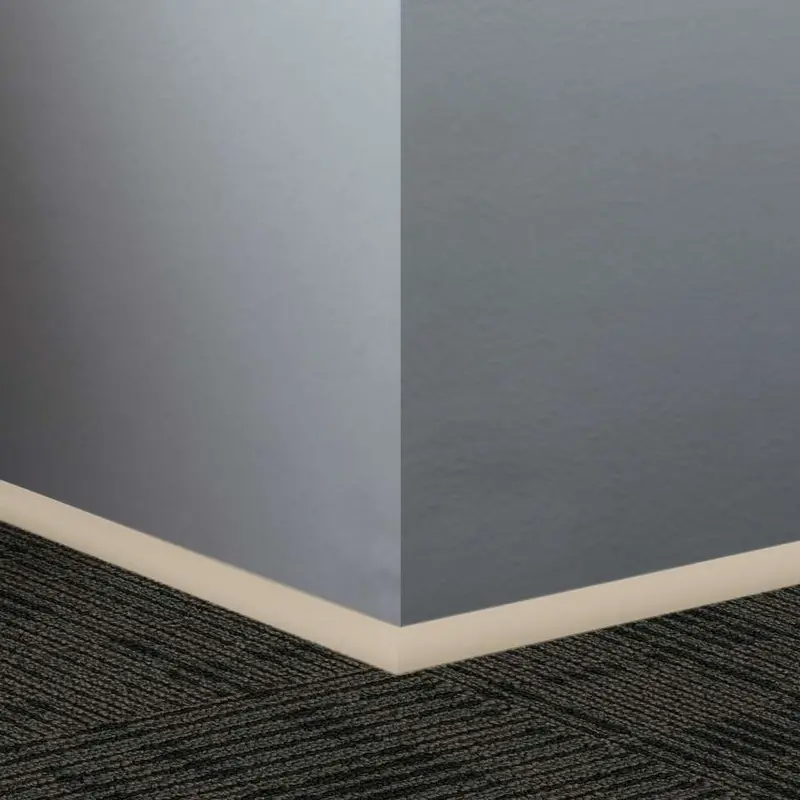 Tarkett - Millwork Wall Finishing System - QTR 09 D Quarter Round 3/4" #09 Clay - Wall Base 8'