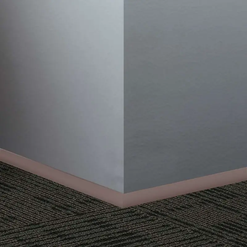 Tarkett - Millwork Wall Finishing System - QTR 132 D Quarter Round 3/4" #132 Espresso - Wall Base 8'