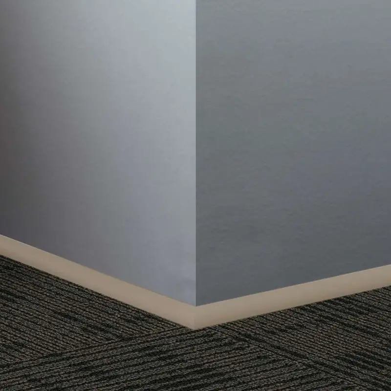 Tarkett - Millwork Wall Finishing System - QTR 150 D Quarter Round 3/4" #150 Wetlands - Wall Base 8'