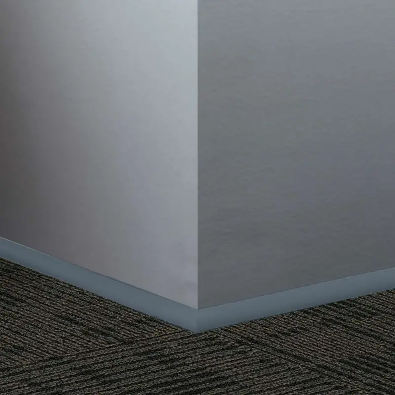 Tarkett - Millwork Wall Finishing System - QTR 18 D Quarter Round 3/4" #18 Navy Blue - Wall Base 8'