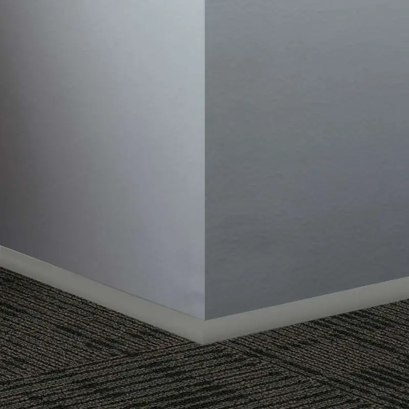 Tarkett - Millwork Wall Finishing System - QTR 20 D Quarter Round 3/4" #20 Charcoal - Wall Base 8'