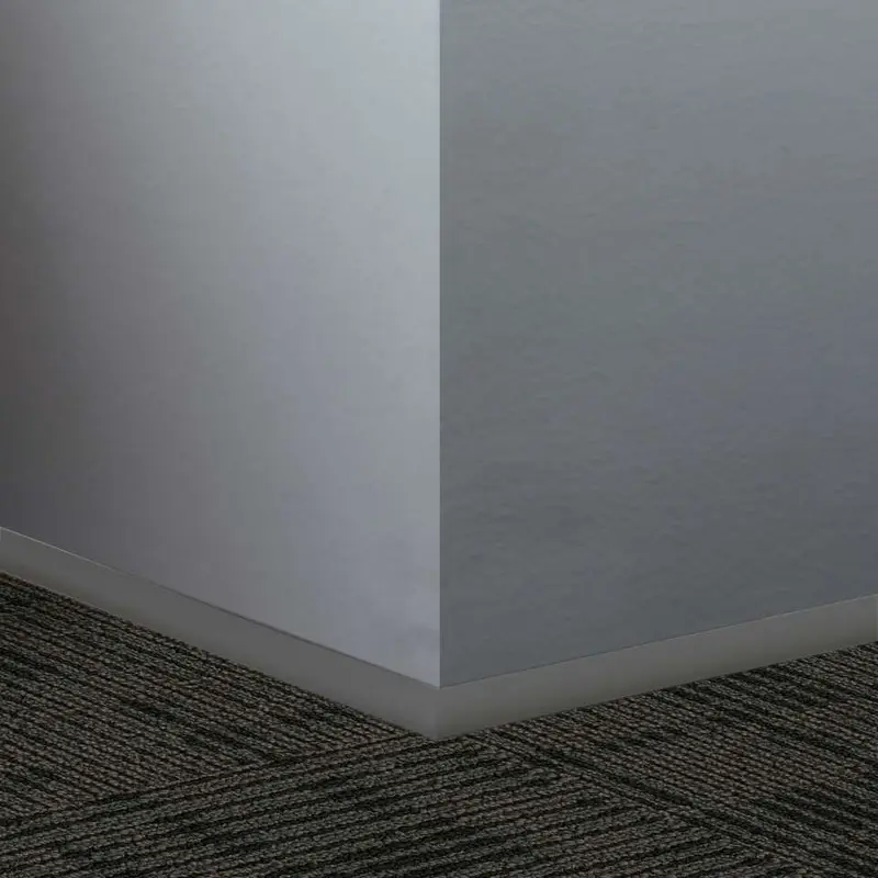 Tarkett - Millwork Wall Finishing System - QTR 40 D Quarter Round 3/4" #40 Black - Wall Base 8'