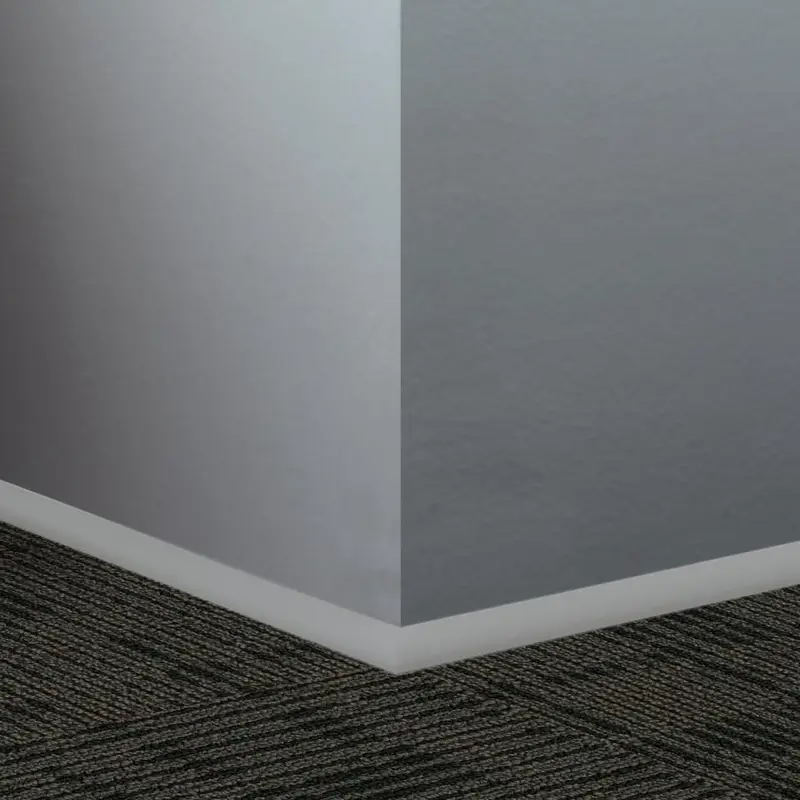 Tarkett - Millwork Wall Finishing System - QTR TG2 D Quarter Round 3/4" #TG2 Shark Fin - Wall Base 8'