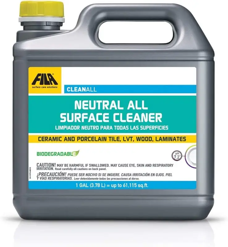 FILA - Neutral All Surface Cleaner Cleanall for Porcelain and Ceramic Tiles 3.78 L
