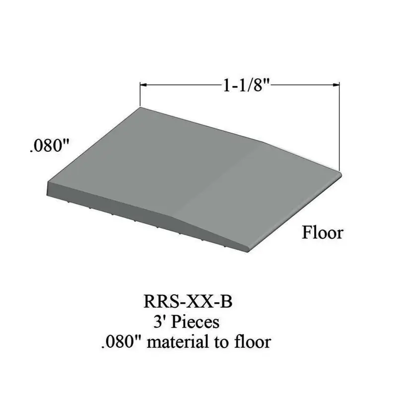 Tarkett - Reducers - RRS 21 B for .080" Material to Floor #21 Platinum 3'