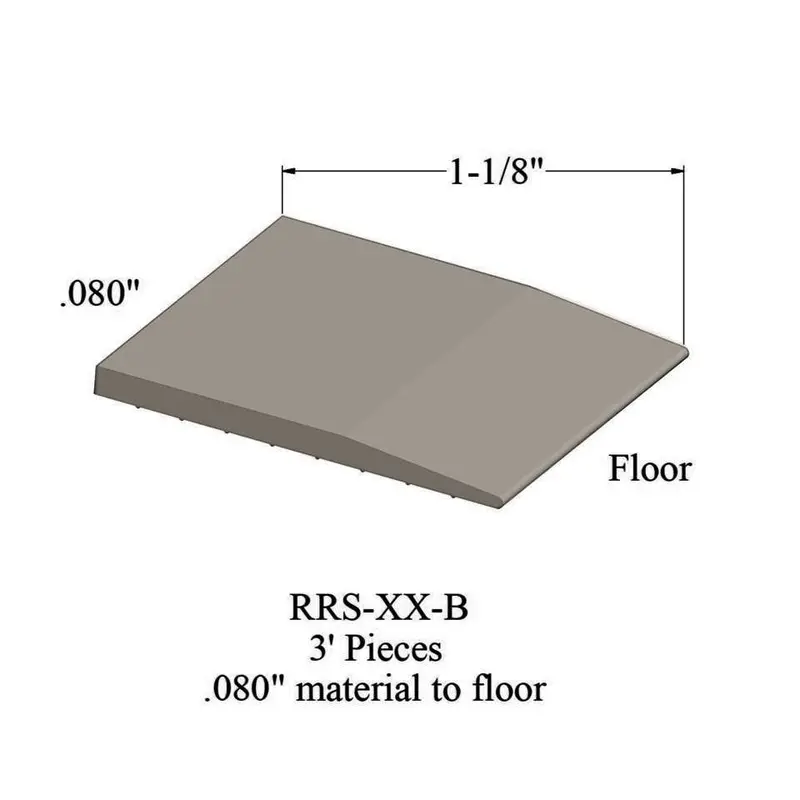 Tarkett - Reducers - RRS 22 B for .080" Material to Floor #22 Pearl 3'