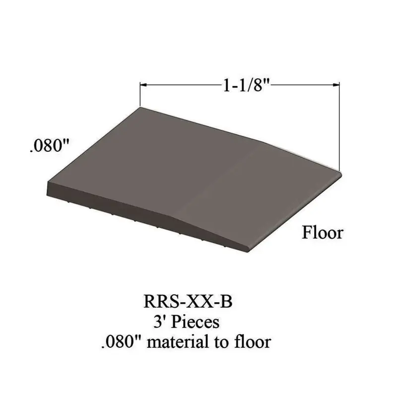Tarkett - Reducers - RRS 283 B for .080" Material to Floor #283 Toast 3'