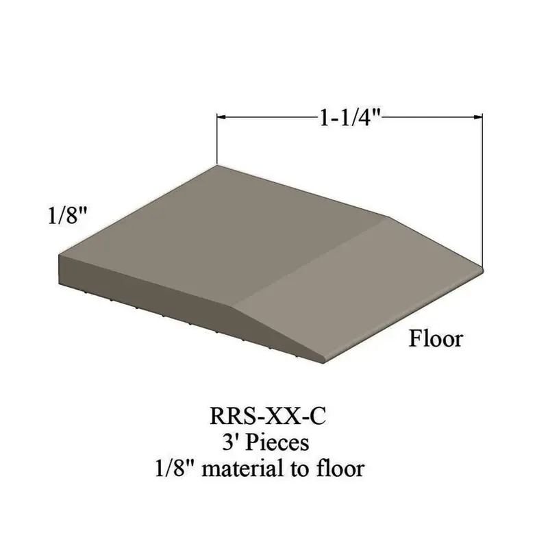 Tarkett - Reducers - RRS 09 C for 1/8" Material to Floor #09 Clay 3'