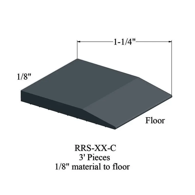 Tarkett - Reducers - RRS 18 C for 1/8" Material to Floor #18 Navy Blue 3'