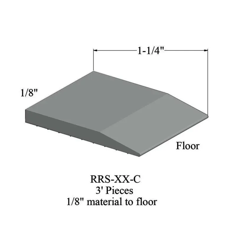 Tarkett - Reducers - RRS 21 C for 1/8" Material to Floor #21 Platinum 3'