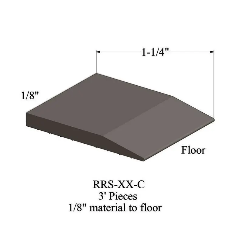 Tarkett - Reducers - RRS 283 C for 1/8" Material to Floor #283 Toast 3'