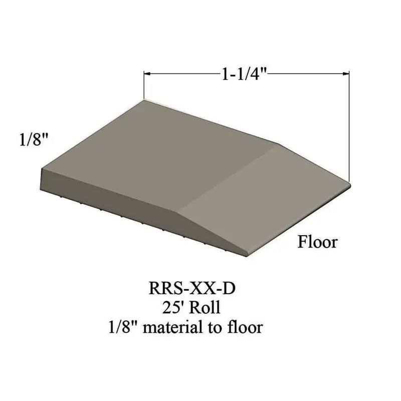 Tarkett - Reducers - RRS 09 D for 1/8" Material to Floor #09 Clay 25'