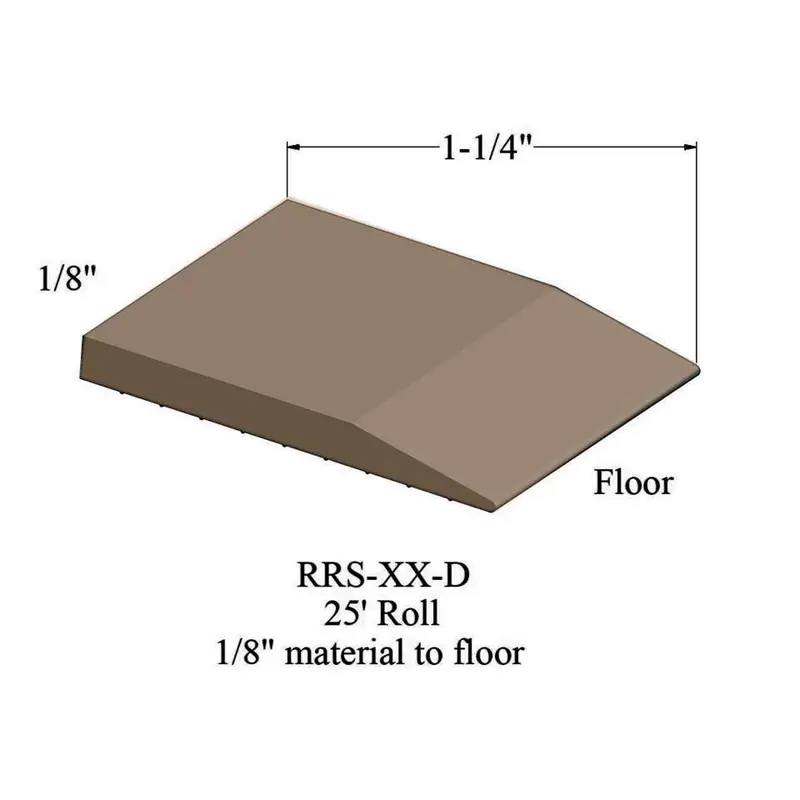 Tarkett - Reducers - RRS 130 D for 1/8" Material to Floor #130 Sisal 25'