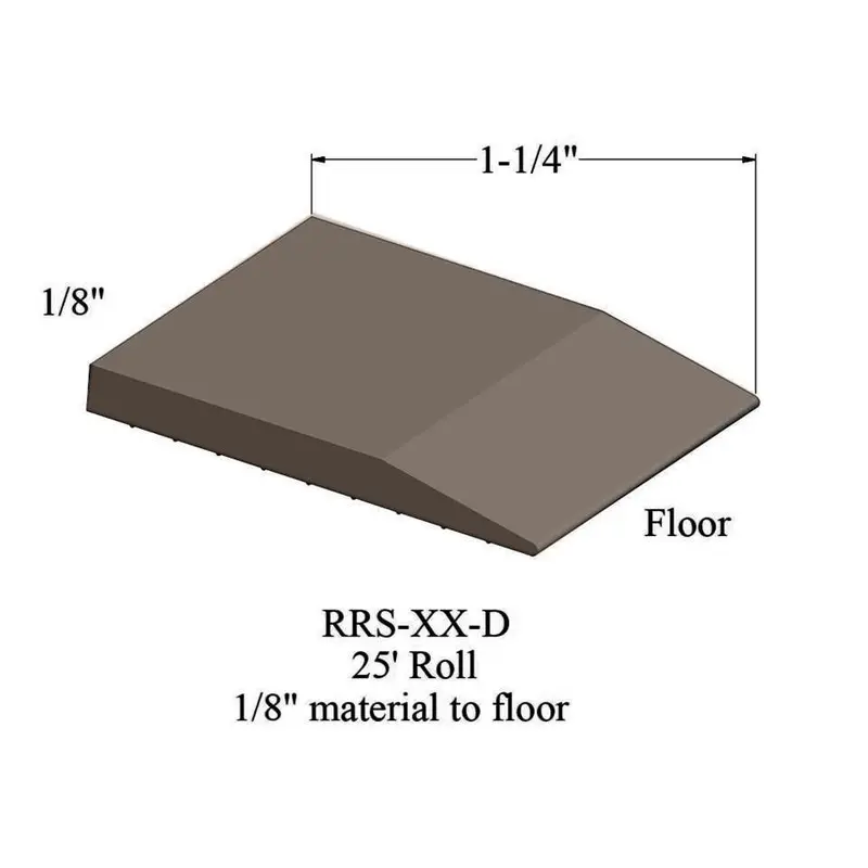 Tarkett - Reducers - RRS 45 D for 1/8" Material to Floor #45 Sandalwood 25'