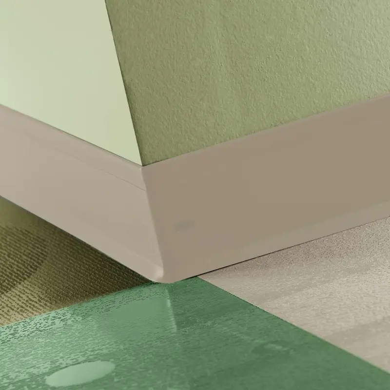 Tarkett - Perceptions Designer Wall Base - RWDC 09 4.25 X 120 1/8 Recess TOE 4-1/4" #09 Clay - Wall Base 120'