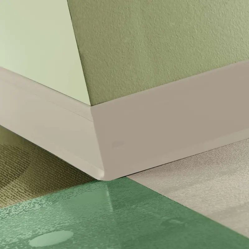 Tarkett - Perceptions Designer Wall Base - RWDC 11 4.25 X 120 1/8 Recess TOE 4-1/4" #11 Canvas - Wall Base 120'