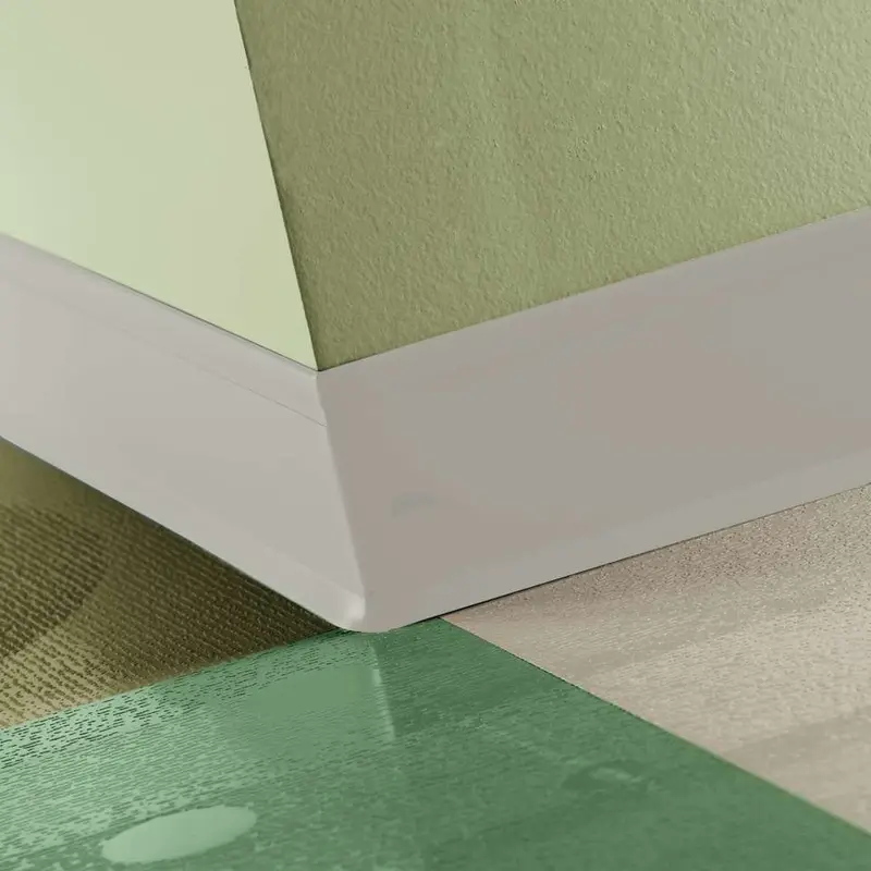 Tarkett - Perceptions Designer Wall Base - RWDC 24 4.25 X 120 1/8 Recess TOE 4-1/4" #24 Grey Haze - Wall Base 120'