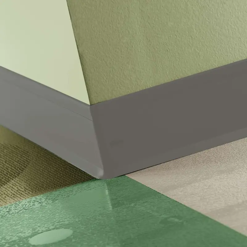 Tarkett - Perceptions Designer Wall Base - RWDC 29 4.25 X 120 1/8 Recess TOE 4-1/4" #29 Moon Rock - Wall Base 120'