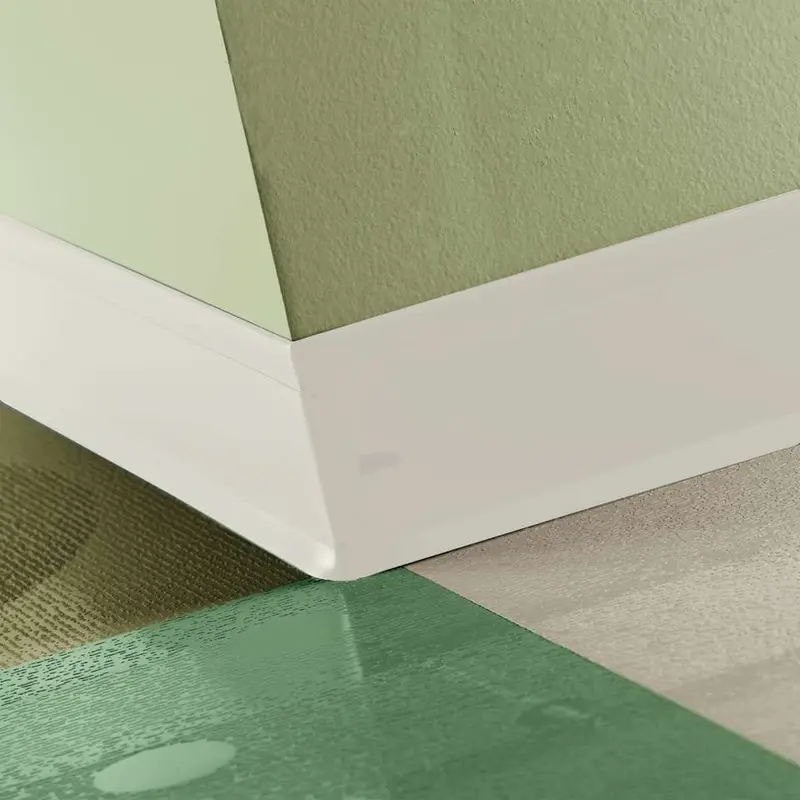 Tarkett - Perceptions Designer Wall Base - RWDC 68 4.25 X 120 1/8 Recess TOE 4-1/4" #68 White Sand - Wall Base 120'