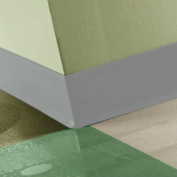 Tarkett - Perceptions Designer Wall Base - RWDCT TA5 4.25 X 120 1/8 Recess Toeless 4-1/4" #TA5 Colonial Grey - Wall Base 120'