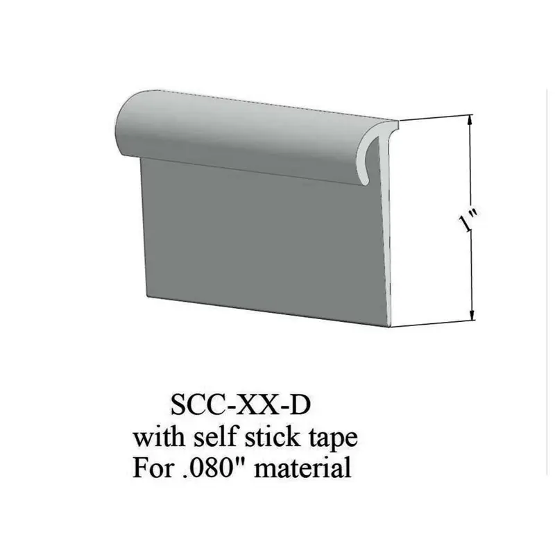 Tarkett - Cove Caps - SCC 21 D for 0.08" Thick Resilient Flooring #21 Platinum 12'