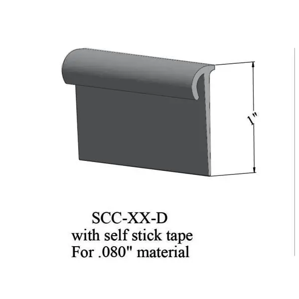 Tarkett - Cove Caps - SCC TA6 D for 0.08" Thick Resilient Flooring #TA6 Bedrock 12'