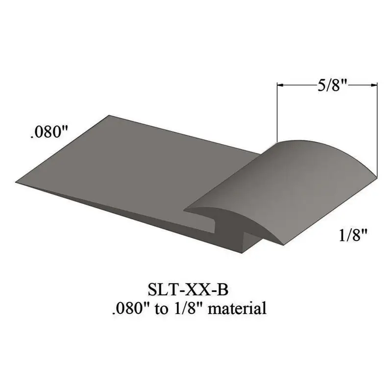 Tarkett - Slim Line Transitions - SLT 32 B for 1/8" Material to 0.080" Material #32 Pebble 12'