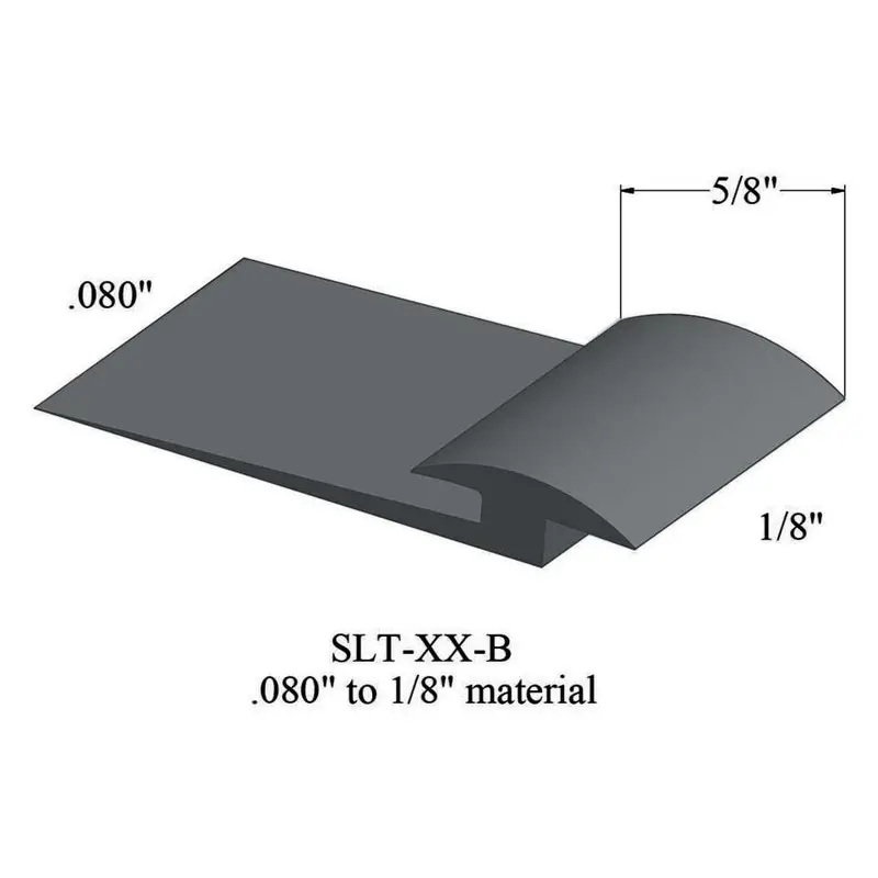 Tarkett - Slim Line Transitions - SLT 71 B for 1/8" Material to 0.080" Material #71 Storm Cloud 12'