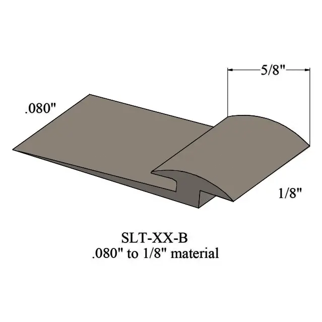 Tarkett - Slim Line Transitions - SLT TA8 B for 1/8" Material to 0.080" Material #TA8 Welsh Castle 12'