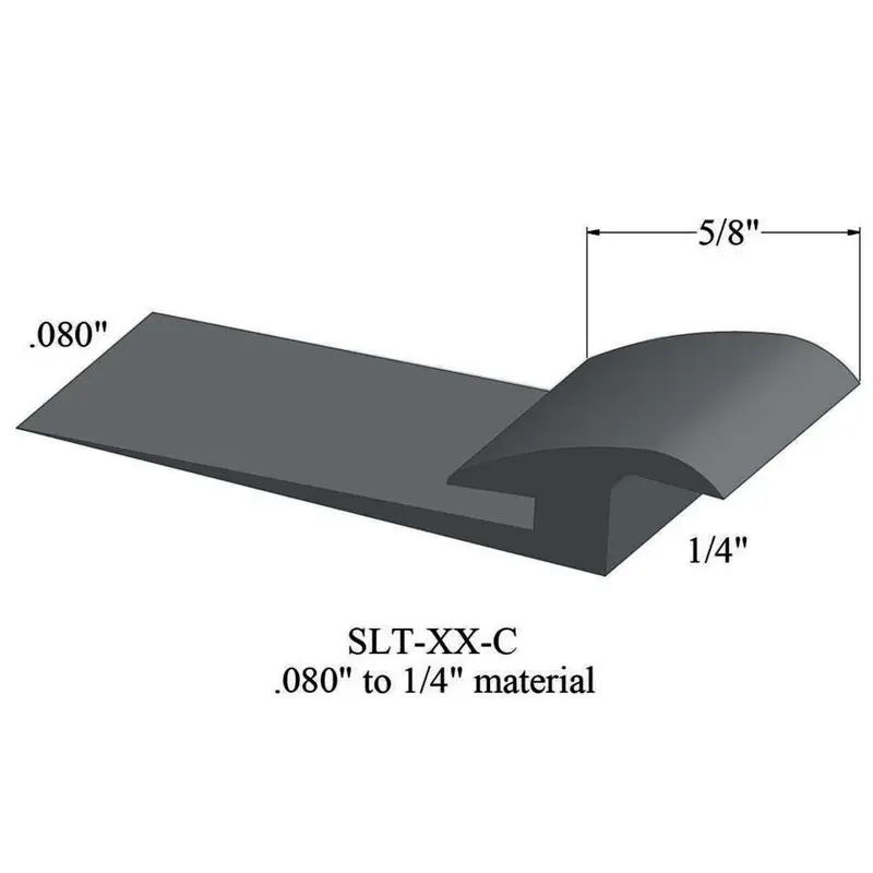 Tarkett - Slim Line Transitions - SLT 71 C for 0.080" Material to 1/4" Material #71 Storm Cloud 12'