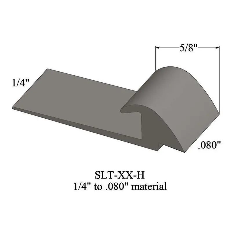 Tarkett - Slim Line Transitions - SLT 32 H for 1/4" Material to 0.080" Material #32 Pebble 12'