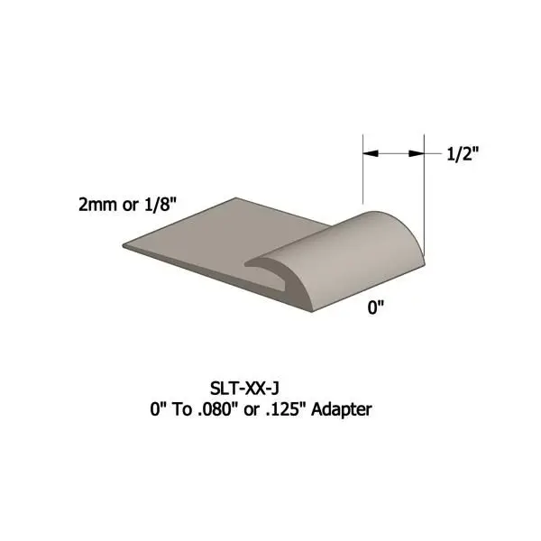 Tarkett - Slim Line Transitions - SLT 22 J for 1/8" Material to Floor #22 Pearl 12'
