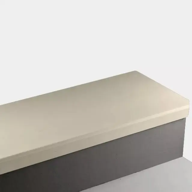 Tarkett - Vinyl Stair Treads - ST 01 SQ Service Weight Square Nose #01 Snow White with No Insert 42"