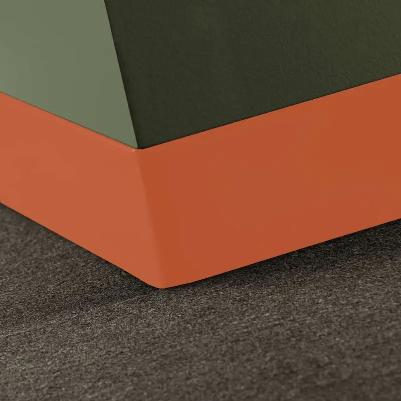 TightLock Carpet TDC 62 4-1/2" #62 Tangerine Tango - Wall Base 75'