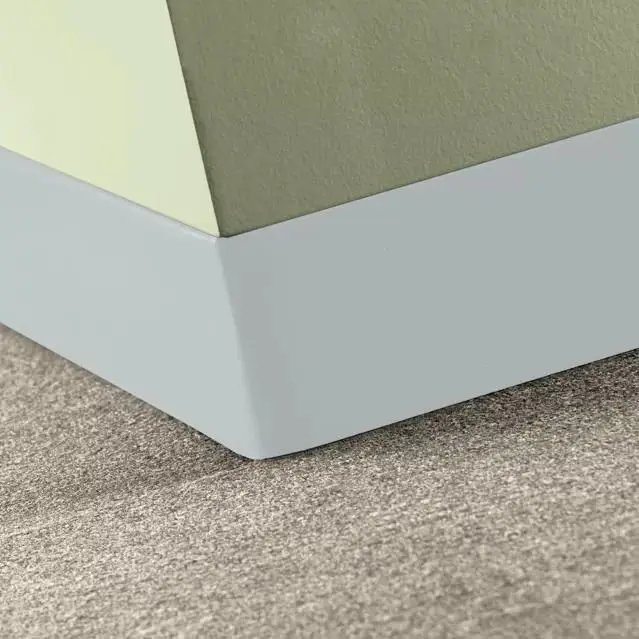 TightLock Carpet TDC VN1 4-1/2" #VN1 White Slipper - Wall Base 75'