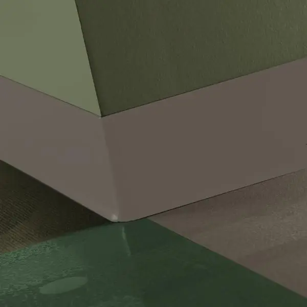 TightLock Resilient TDCR 283 4-3/8" #283 Toast - Wall Base 25'