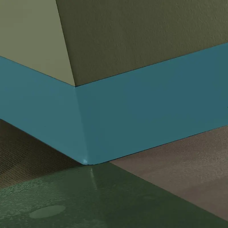 TightLock Resilient TDCR VM5 4-3/8" #VM5 Dream Teal - Wall Base 75'