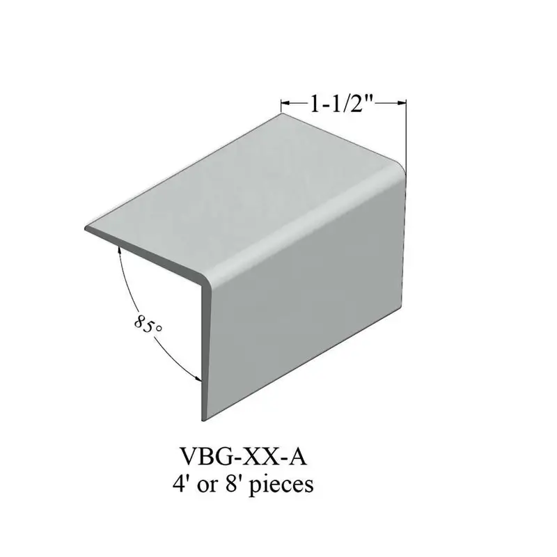 Tarkett - Corner Guards - VBG 21 A 48 Corner Guard 1-1/2" #21 Platinum - Profile 4'