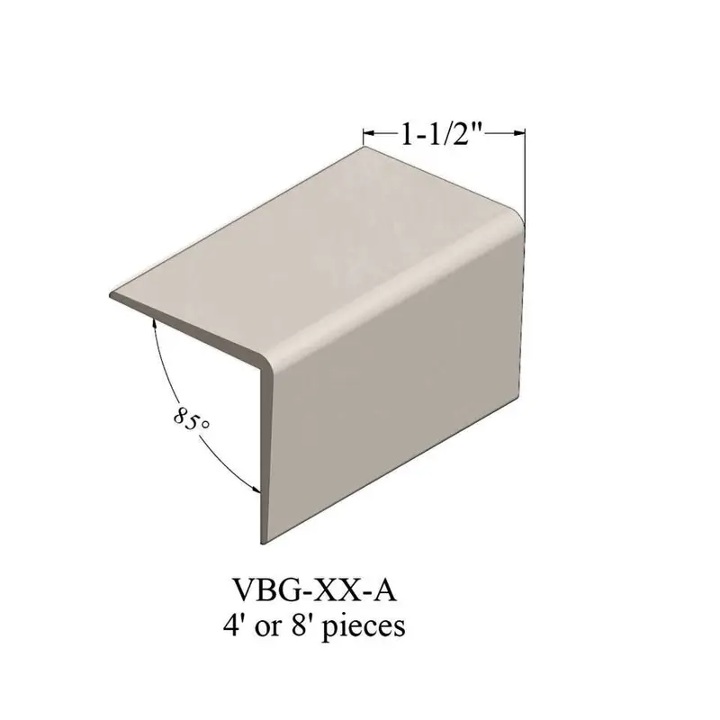 Tarkett - Corner Guards - VBG 22 A 48 Corner Guard 1-1/2" #22 Pearl - Profile 4'