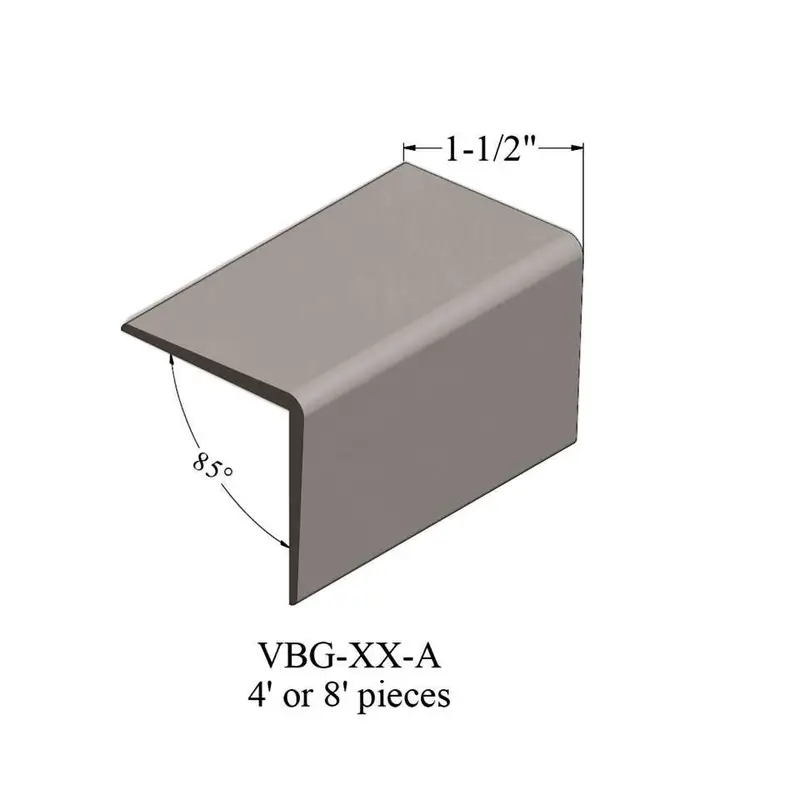 Tarkett - Corner Guards - VBG 283 A 48 Corner Guard 1-1/2" #283 Toast - Profile 4'